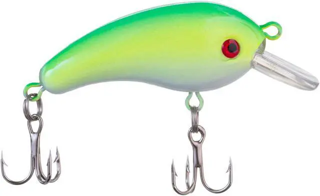 Alt view image 6 of 6 - 30x Fishing Lures Crankbaits Treble Hooks Minnow Crank Baits Tackle Bass Minnow