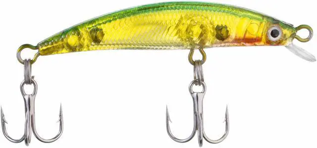 Alt view image 3 of 6 - 30x Fishing Lures Crankbaits Treble Hooks Minnow Crank Baits Tackle Bass Minnow