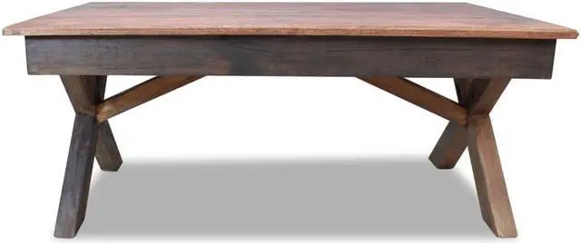 Alt view image 2 of 14 - vidaXL Coffee Table End Sofa Table Living Room Furniture Mixed Recycled Wood