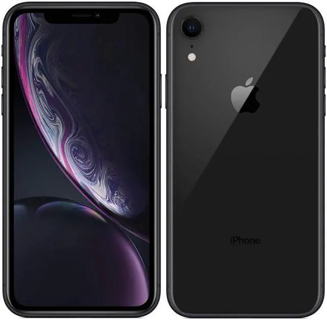 Main image of Apple - iPhone XR - 64GB - GSM CDMA Unlocked - Black - Good Condition - 90 Day Warranty
