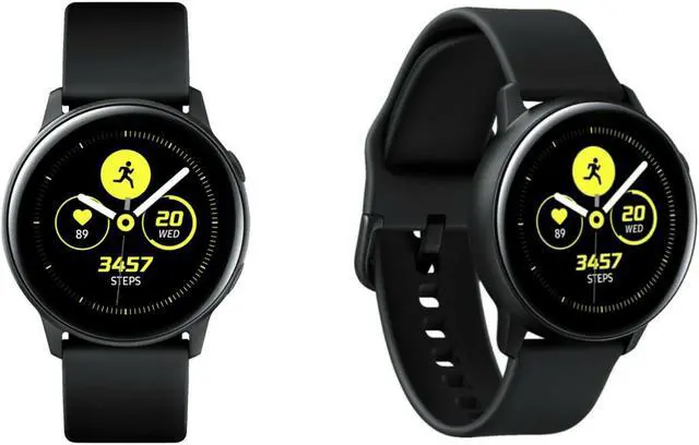 Main image of Samsung - Galaxy Watch Active - GPS - 40mm - Black - Excellent A+ Condition - 90 Day Warranty!