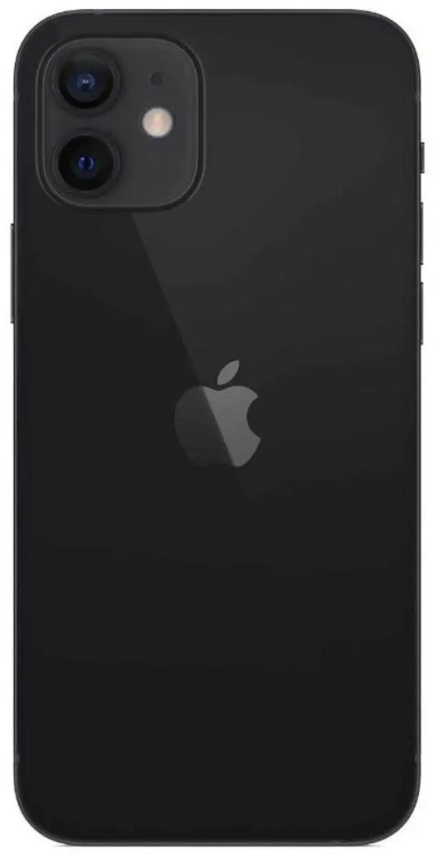 Alt view image 2 of 4 - Apple iPhone 12 - 64 GB - AT&T Only - BLACK - Good Condition- 90 Day Warranty