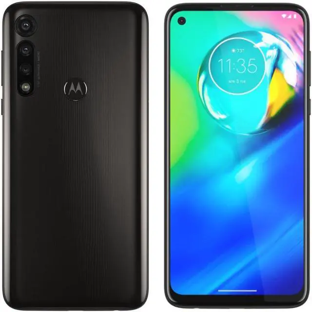 Main image of Motorola - Moto G Power- 64GB - GSM/CDMA Unlocked - Smoke Black - Good Condition - 90 Day Warranty -