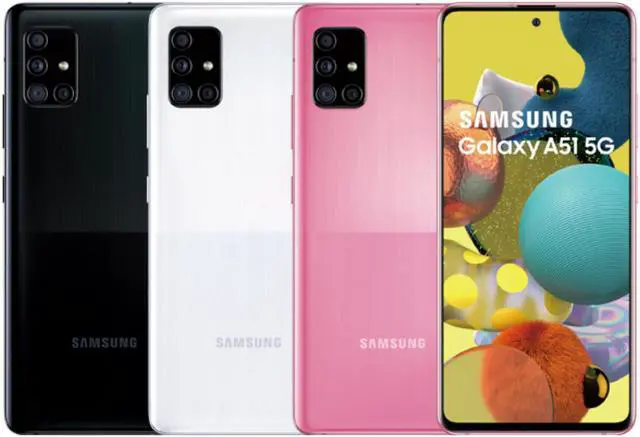 Alt view image 4 of 4 - Samsung - Galaxy A51- 5G - GSM Unlocked - 128GB - Black - Good Condition -90 Day Warranty