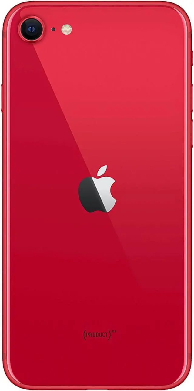 Alt view image 3 of 5 - Apple - iPhone SE (2020) - 2nd Generation - 64 GB - GSM CDMA Unlocked - Product Red - Good Condition - 90 Day Warranty Red