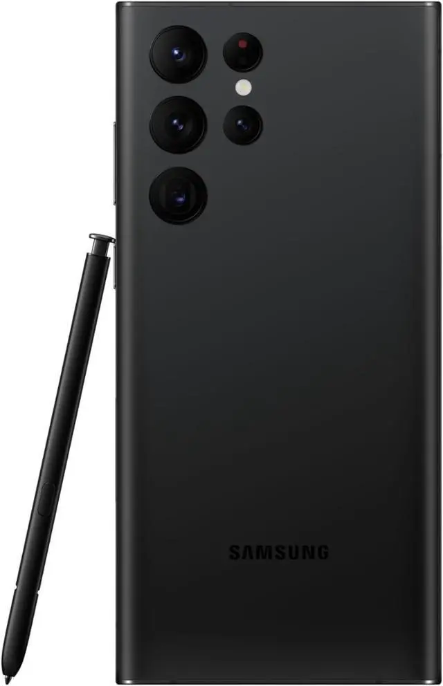 Alt view image 4 of 5 - Samsung Galaxy S22 Ultra 5G with Spen - 128GB - T-Mobile - Phantom Black - Good Condition - 90 Day Warranty