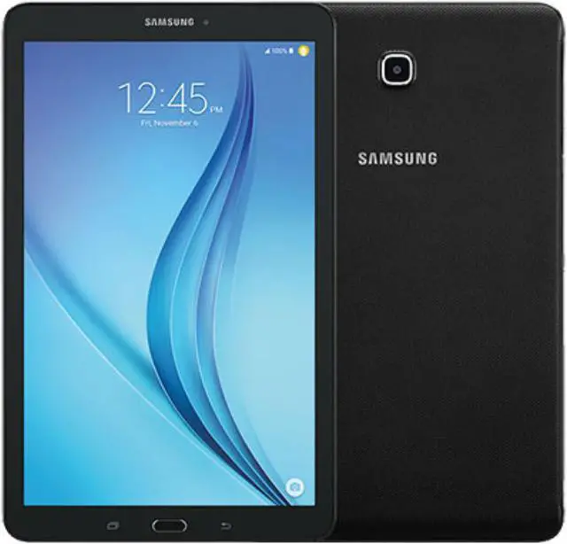 Main image of Samsung Galaxy TAB E 8.0 - 16GB - Wifi + Cellular - Verizon Locked - Metallic Black - Good Condition - 90 Day Warranty
