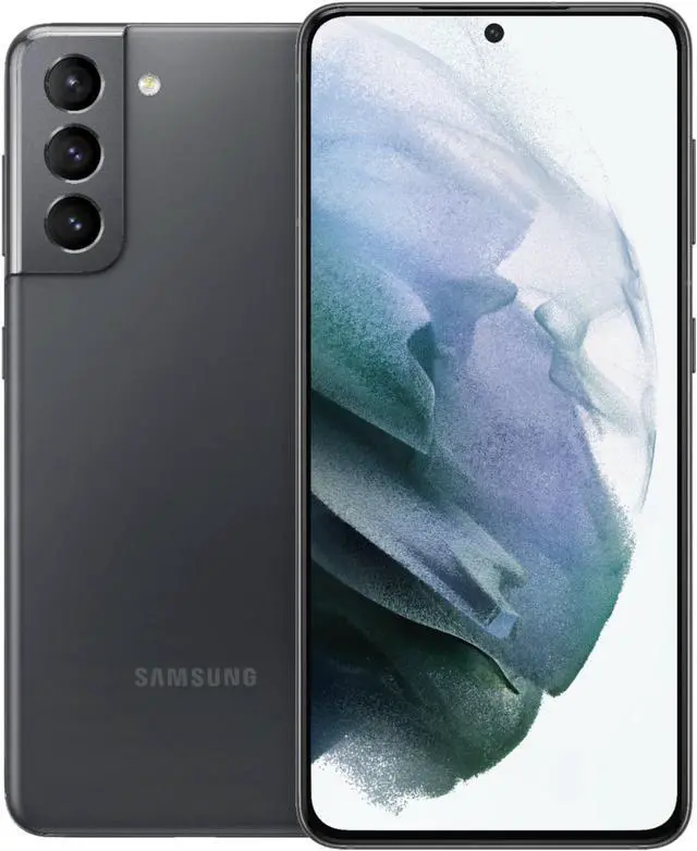 Main image of Samsung Galaxy S21 - 5G - 256 GB - GSM CDMA Unlocked - Phantom Gray - Great Condition - 90 Day Warranty