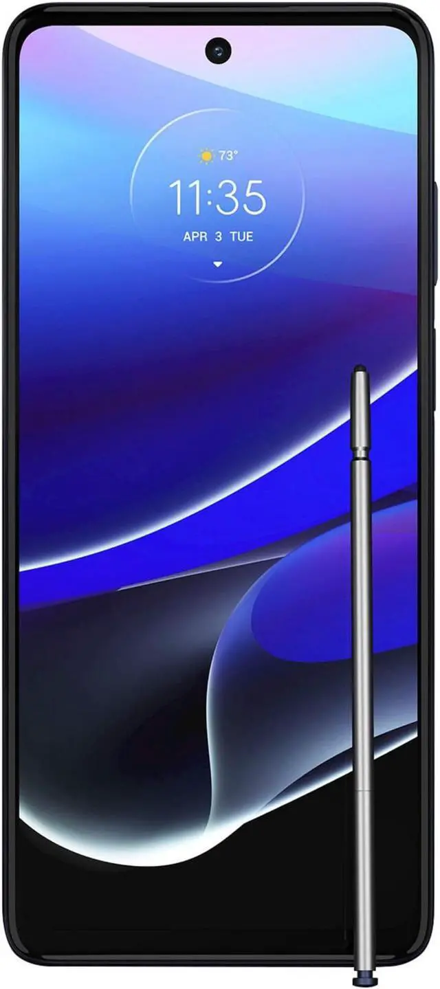Alt view image 5 of 5 - Motorola Moto G Stylus 5G (2022) - No Spen - 256 GB - GSM CDMA Unlocked - Steel Blue- Great Condition - 90 Days Warranty