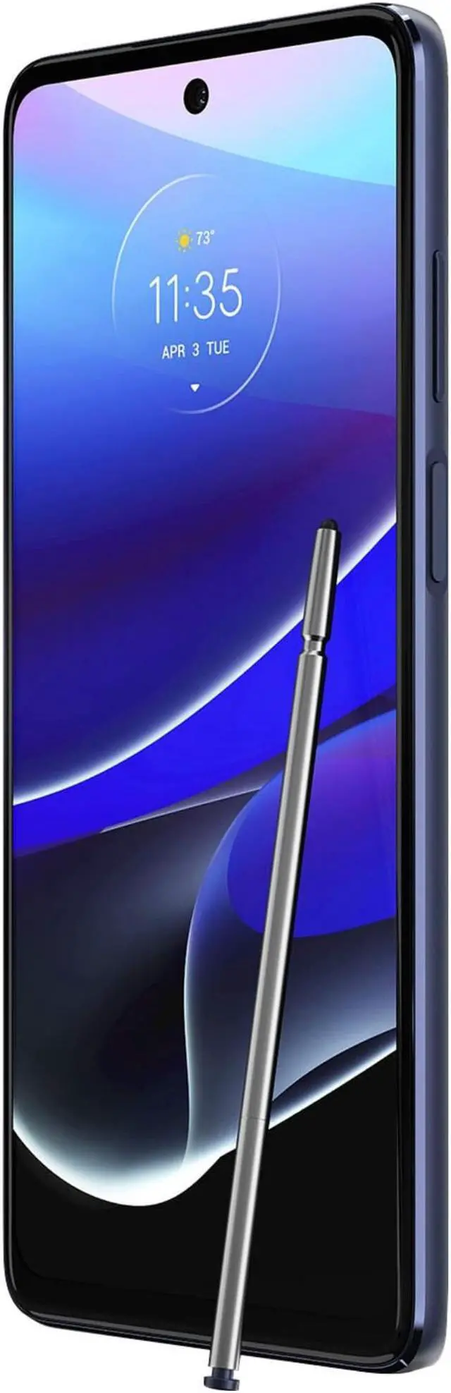 Alt view image 3 of 5 - Motorola Moto G Stylus 5G (2022) - No Spen - 256 GB - GSM CDMA Unlocked - Steel Blue- Great Condition - 90 Days Warranty