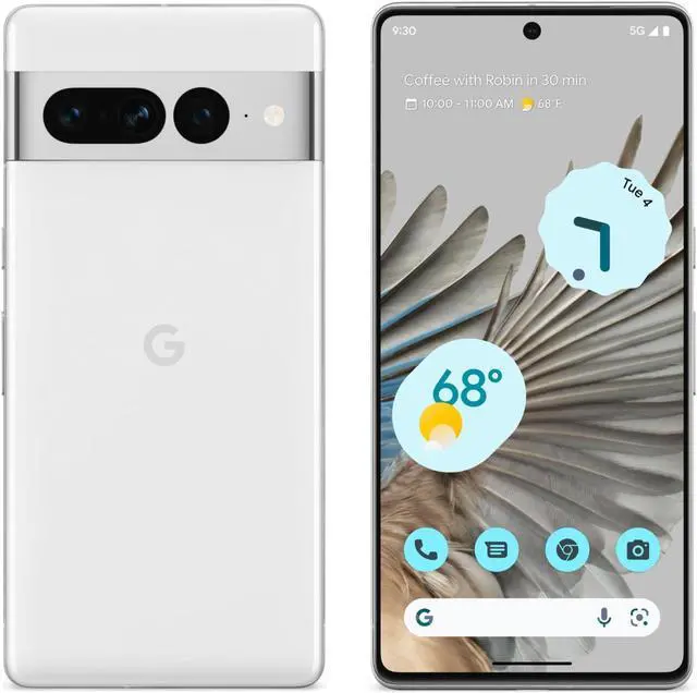 Main image of Google Pixel 7 Pro - 5G - 512GB - GSM CDMA Unlocked - Snow - Good Condition - 90 Days Warranty