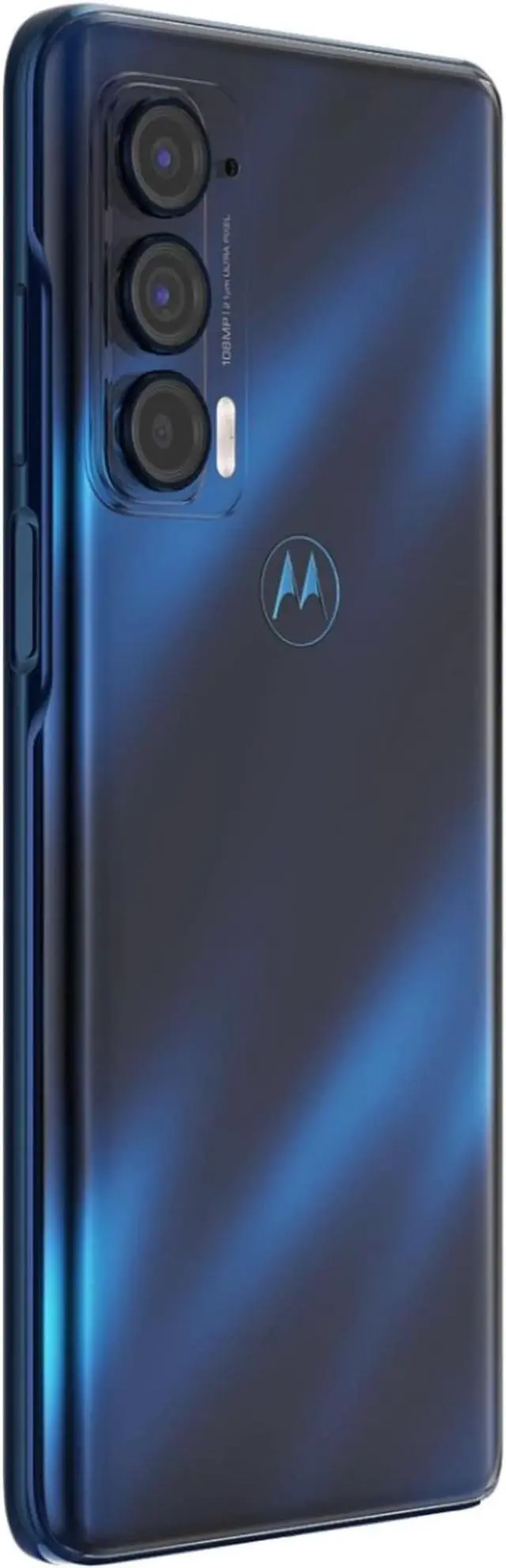 Alt view image 3 of 7 - Motorola - Edge (2021) 4G - 256GB - GSM CDMA Factory Unlocked - Nebula Blue - Good Condition - 90 Day Warranty