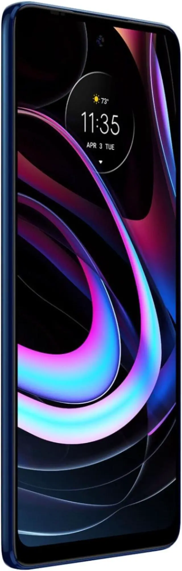 Alt view image 6 of 7 - Motorola - Edge (2021) 4G - 256GB - GSM CDMA Factory Unlocked - Nebula Blue - Good Condition - 90 Day Warranty