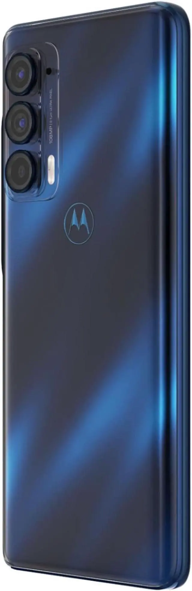 Alt view image 2 of 7 - Motorola - Edge (2021) 4G - 256GB - GSM CDMA Factory Unlocked - Nebula Blue - Good Condition - 90 Day Warranty