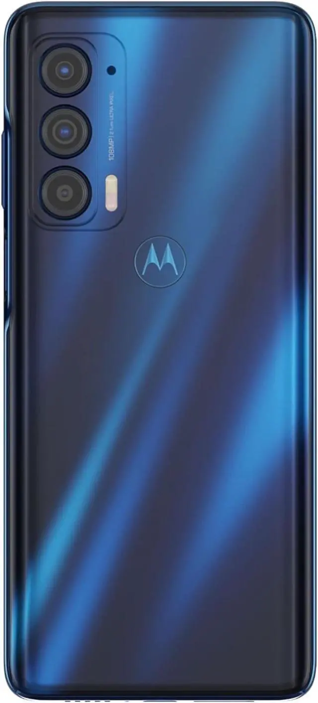 Alt view image 5 of 7 - Motorola - Edge (2021) 4G - 256GB - GSM CDMA Factory Unlocked - Nebula Blue - Good Condition - 90 Day Warranty