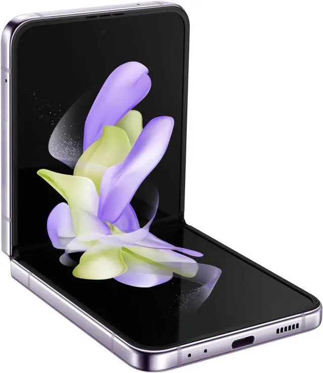 Alt view image 2 of 4 - Samsung Galaxy Z Flip 4 - 5G- 128 GB - AT&T Only - Bora Purple - Great Condition - 90 Day Warranty