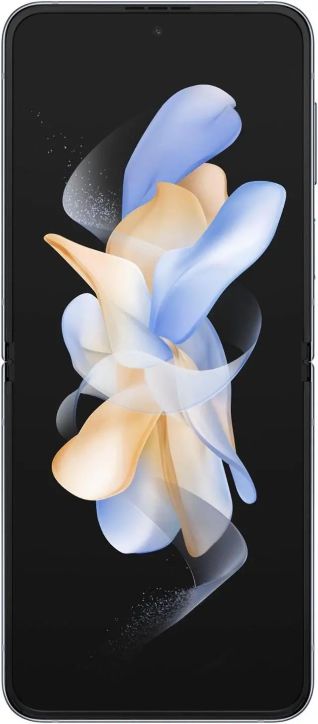 Alt view image 4 of 7 - Samsung Galaxy Z Flip 4 - 5G - 128 GB - GSM CDMA Unlocked - Blue - Excellent Condition - 90 Day Warranty