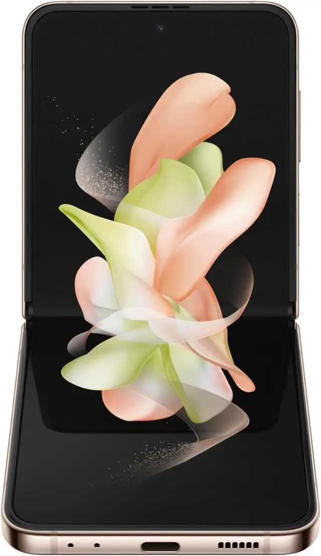 Alt view image 5 of 7 - Samsung Galaxy Z Flip 4 - 5G - 128 GB - GSM CDMA Unlocked - Pink Gold - Great Condition - 90 Day Warranty