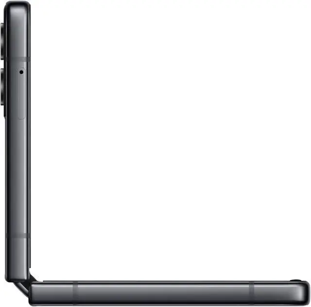 Alt view image 6 of 6 - Samsung Galaxy Z Flip 4 - 5G - 256 GB - GSM Unlocked - Graphite - Great Condition - 90 Day Warranty
