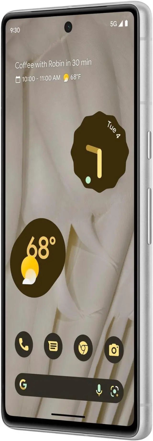 Alt view image 4 of 5 - Google Pixel 7  - 5G - 128 GB - GSM CDMA Unlocked - Snow - Great Condition - 90 Days Warranty