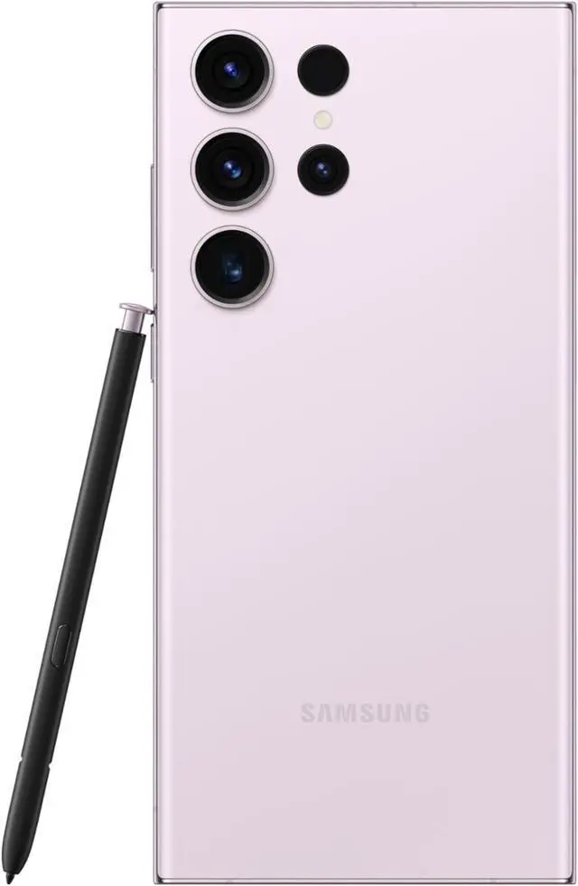 Alt view image 5 of 7 - Samsung Galaxy S23 Ultra - 5G - 256 GB - GSM CDMA Unlocked - Lavender - Excellent Condition - 90 Day Warranty