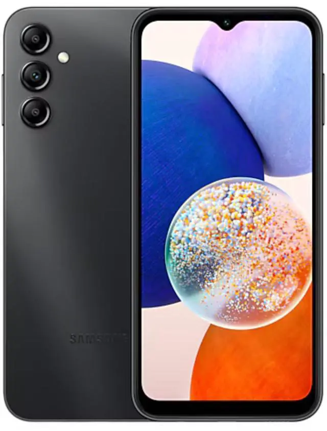 Alt view image 4 of 7 - Samsung Galaxy A14 - 5G - 64GB - GSM CDMA Unlocked -Black - Good Condition - 90 Day Warranty