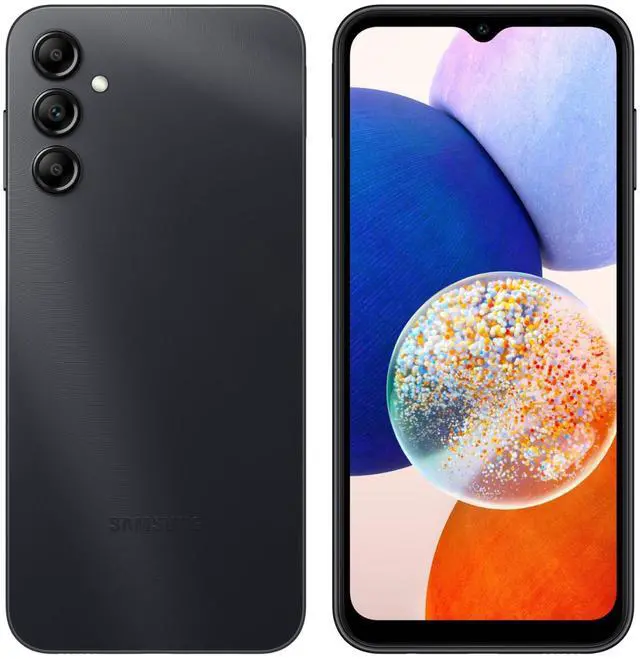 Main image of Samsung Galaxy A14 - 5G - 64GB - GSM CDMA Unlocked -Black - Good Condition - 90 Day Warranty