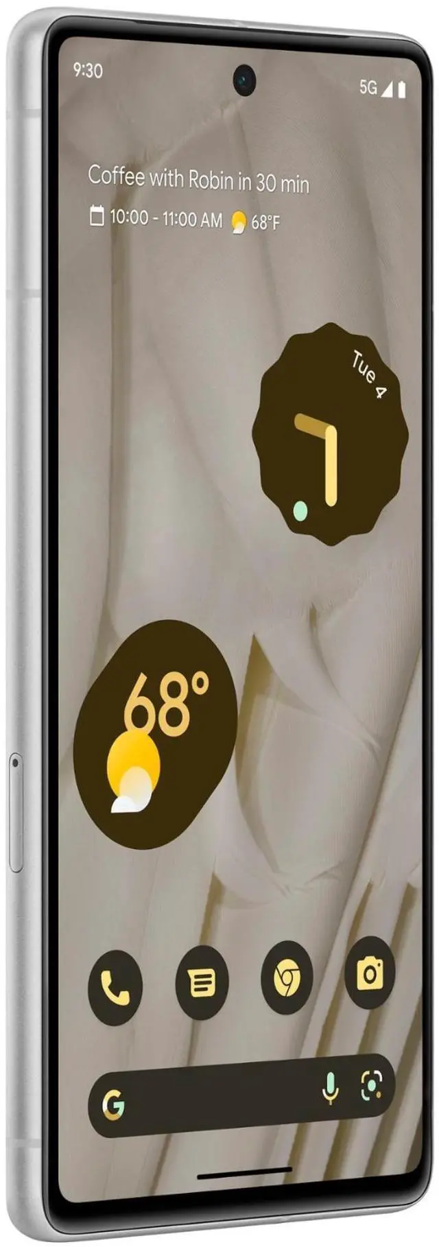 Alt view image 3 of 12 - Google Pixel 7  - 5G - 128 GB - GSM CDMA Factory Unlocked - Snow - Good Condition - 90 Days Warranty