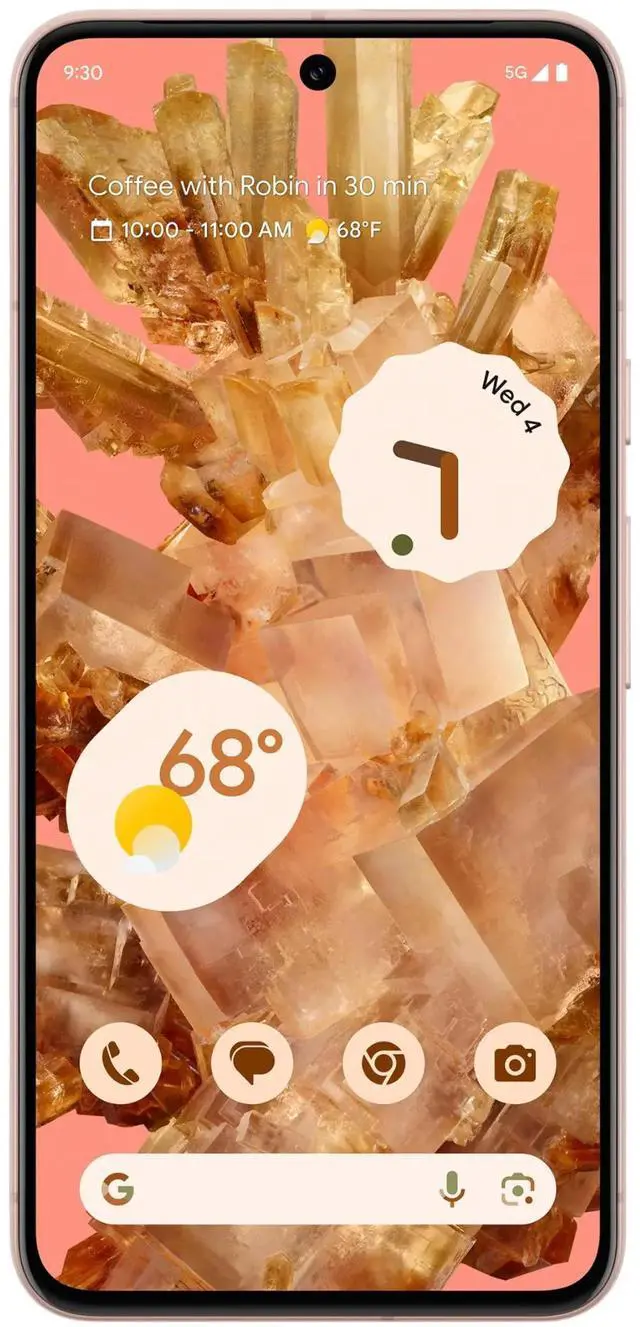 Alt view image 2 of 8 - Google Pixel 8  - 128GB - GSM CDMA Factory Unlocked - Rose - Good Condition - 90 Days Warranty
