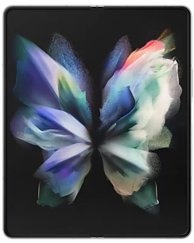 Alt view image 4 of 7 - Samsung Galaxy Z Fold 3 5G - 256 GB - Verizon Only - Phantom Silver - Great Condition - 90 Day Warranty