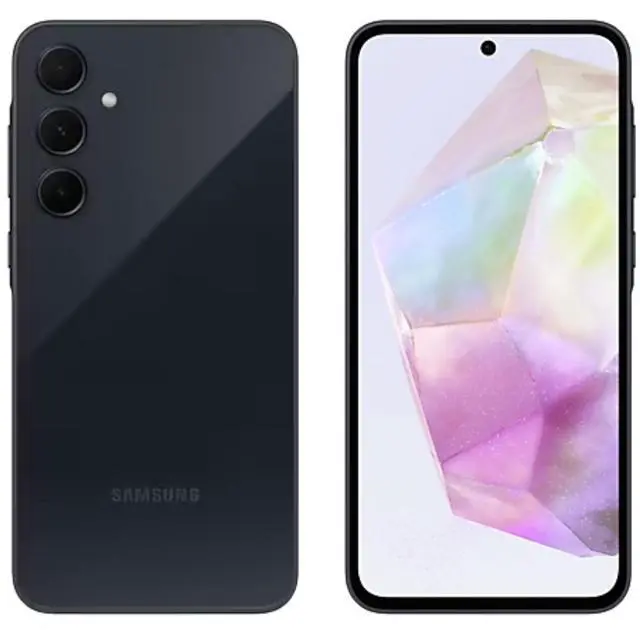 Alt view image 2 of 6 - Samsung Galaxy A35 -128GB - GSM CDMA Factory Unlocked - Awesome Navy - Excellent condition- 90 Days warranty