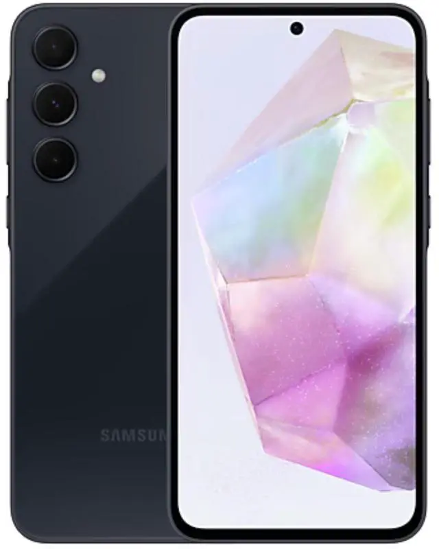 Main image of Samsung Galaxy A35 -128GB - GSM CDMA Factory Unlocked - Awesome Navy - Excellent condition- 90 Days warranty