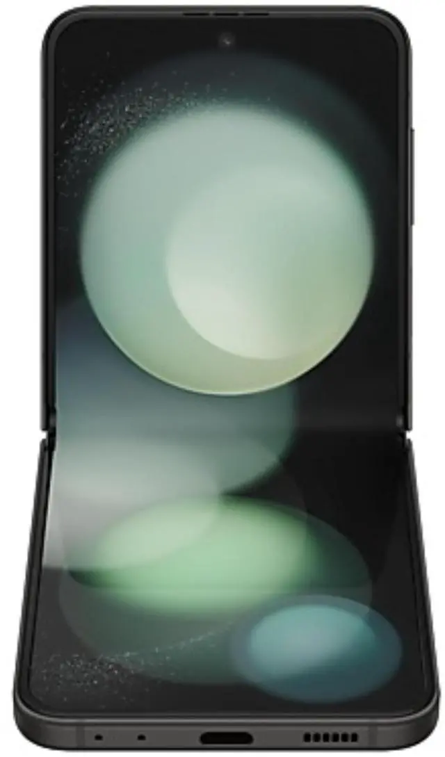 Alt view image 3 of 7 - Samsung - Galaxy Z Flip5 - 256GB - AT&T/H2O/Cricket Only - Green - Great Condition - 90 Day Warranty