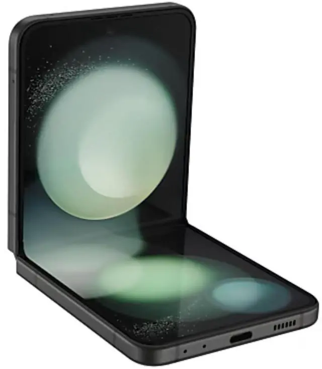 Alt view image 7 of 7 - Samsung - Galaxy Z Flip5 - 256GB - AT&T/H2O/Cricket Only - Green - Great Condition - 90 Day Warranty