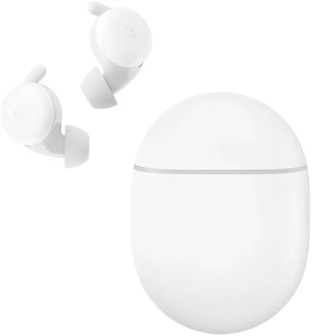 Main image of Google Pixel Buds A-Series Wireless Ear bud With Case charging - White - Good Condition - 90 Days warranty