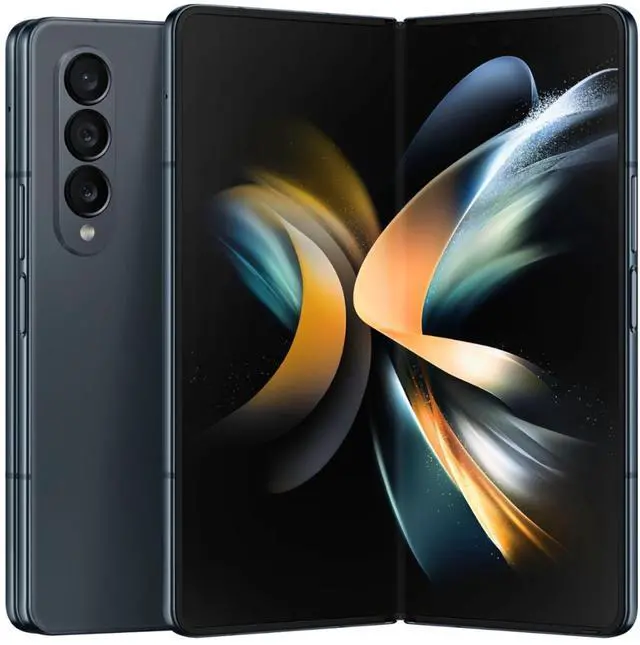 Main image of Samsung Galaxy Z Fold 4 5G - 1TB - GSM CDMA Unlocked - GrayGreen - Excellent Mint Condition - 90 Day Warranty