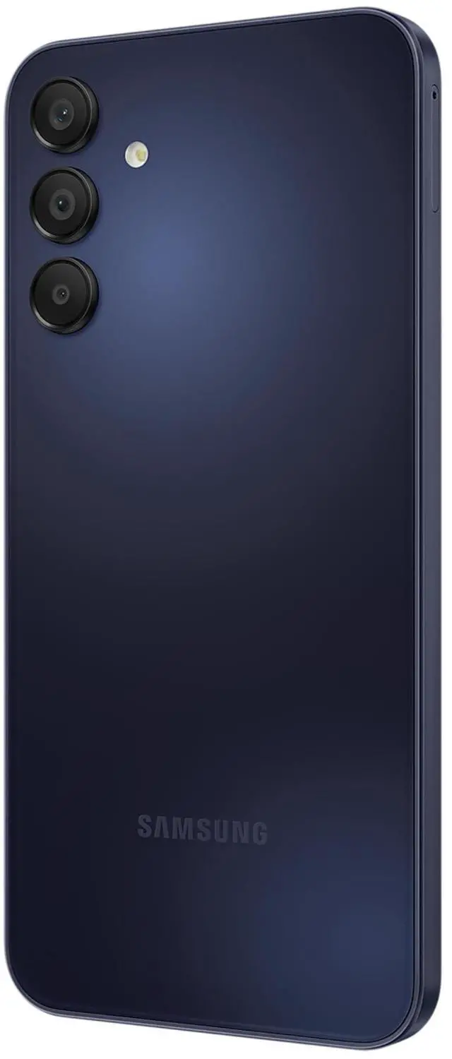 Alt view image 2 of 7 - Samsung Galaxy A15 5G - 64GB - Unlocked AT&T Branded - Blue Black - Excellent Mint Condition - 90 Day Warranty