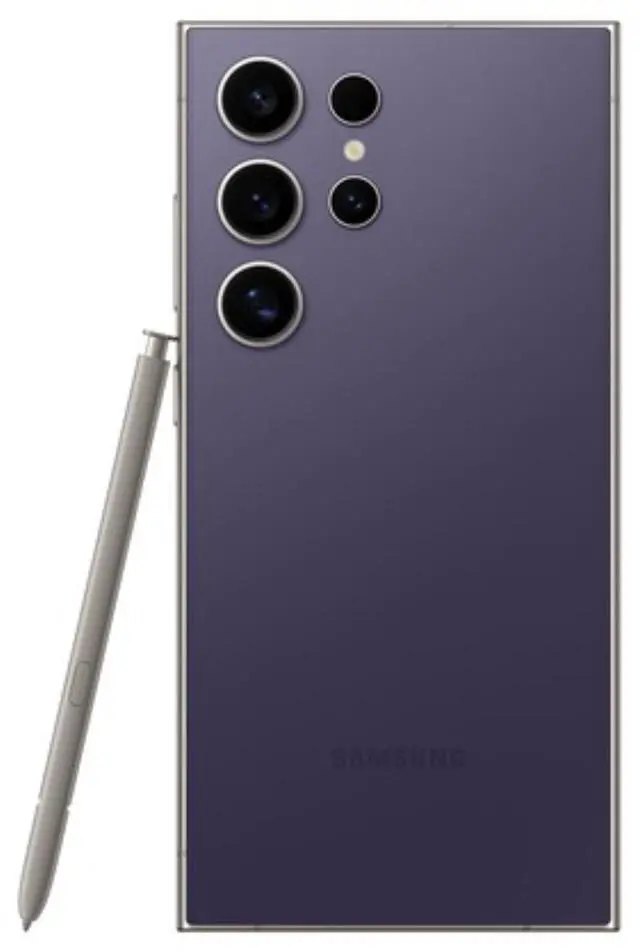 Alt view image 3 of 7 - Samsung Galaxy S24 Ultra - 5G - 512GB - GSM CDMA Unlocked - Titanium Violet - Great Condition - 90 Day Warranty