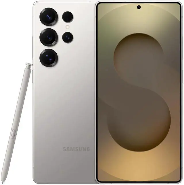 Main image of Samsung Galaxy S25 Ultra - 5G - 256GB - GSM CDMA Unlocked - Titanium Gray - Good Condition - 90 Day Warranty