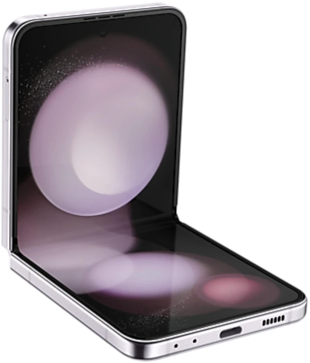 Alt view image 4 of 6 - Samsung - Galaxy Z Flip5 - 256 GB - GSM CDMA Factory Unlocked - Lavender - Great Condition - 90 Day warranty