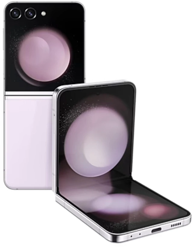 Main image of Samsung - Galaxy Z Flip5 - 256 GB - GSM CDMA Factory Unlocked - Lavender - Great Condition - 90 Day warranty