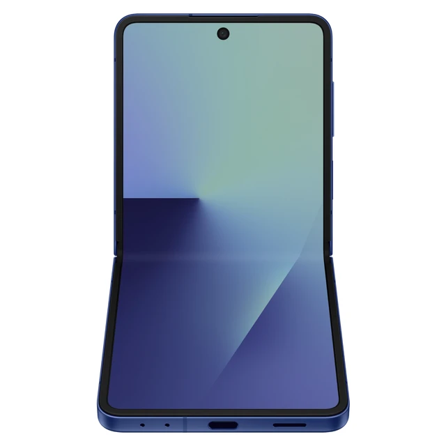 Alt view image 5 of 7 - Samsung Galaxy Z Flip7 - 512GB - GSM CDMA Factory Unlocked - Blue Shadow - Good Condition - 90 Day Warranty