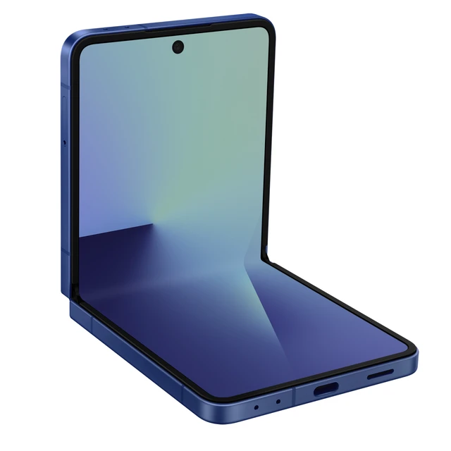 Alt view image 4 of 7 - Samsung Galaxy Z Flip7 - 512GB - GSM CDMA Factory Unlocked - Blue Shadow - Good Condition - 90 Day Warranty