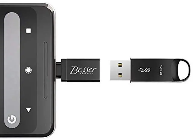 Alt view image 4 of 5 - USB Type C Adapter - USB 3.0 Female to USB C Male - Plug USB Devices to Smartphones,Laptops,Chromebook and Type C Ports (10 Pack)