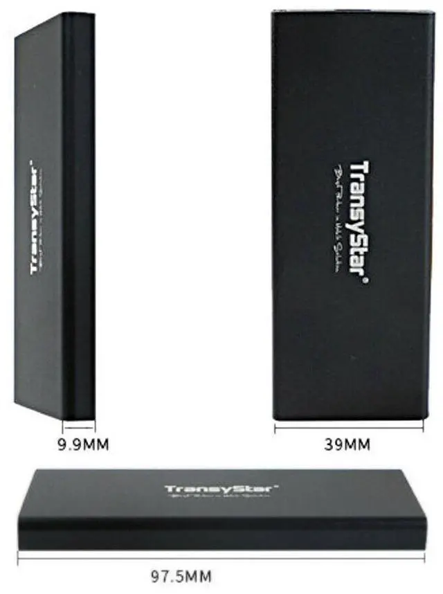 Alt view image 6 of 6 - M.2 NGFF SATA SSD to USB 3.0 Portable External Drive Enclosure Case with UASP