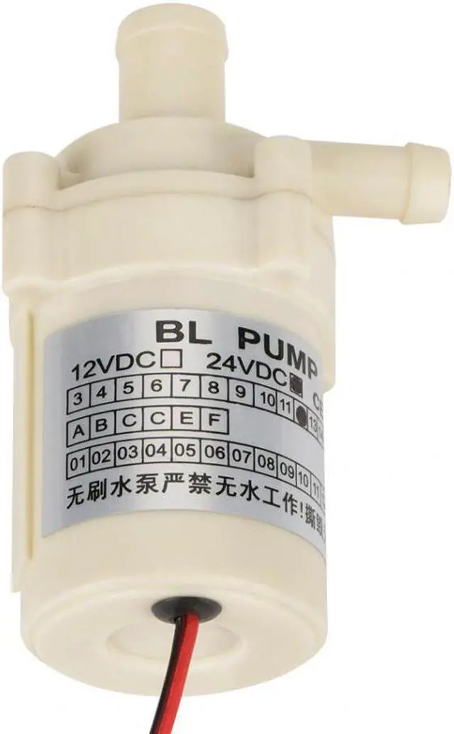 Alt view image 4 of 7 - DC 24V 12W Water Pump Food Grade Brushless Motor Pump for Aquarium Water Circulation System Water Pump