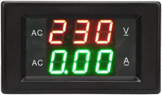 Alt view image 3 of 6 - YB4835VA Digital Display AC 500V/50A LED Ampere Meter Voltmeter Current Solid Type