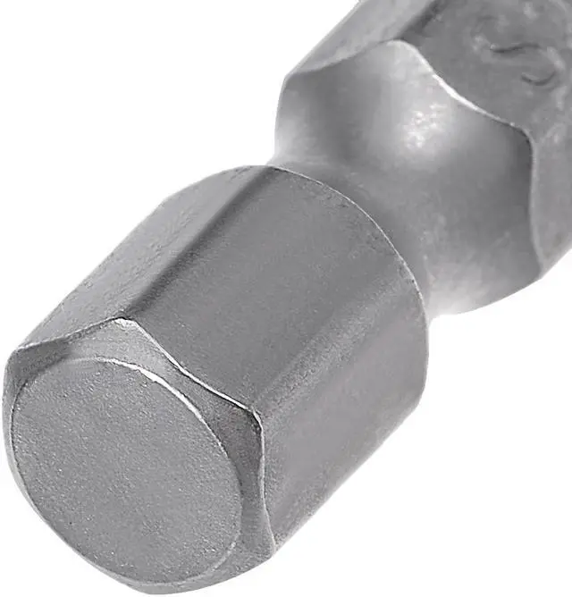 Alt view image 4 of 5 - 5 Pcs 1/4" Hex Shank T6 Magnetic Security Torx Screwdriver Bits 50mm Length