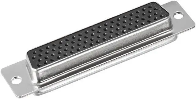 Alt view image 4 of 4 - D-sub Connector DB78 Female Socket 78-pin 4-row High Density Port Terminal Breakout for Mechanical Equipment CNC Computers Pack of 1