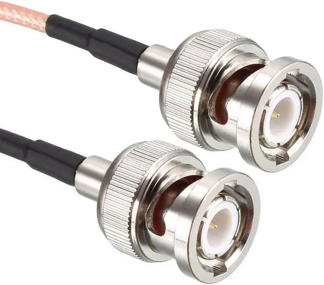 Alt view image 3 of 4 - BNC Male to BNC Male Coax Cable RG316 RF Coaxial Cable 50 ohm 2 Feet 2pcs